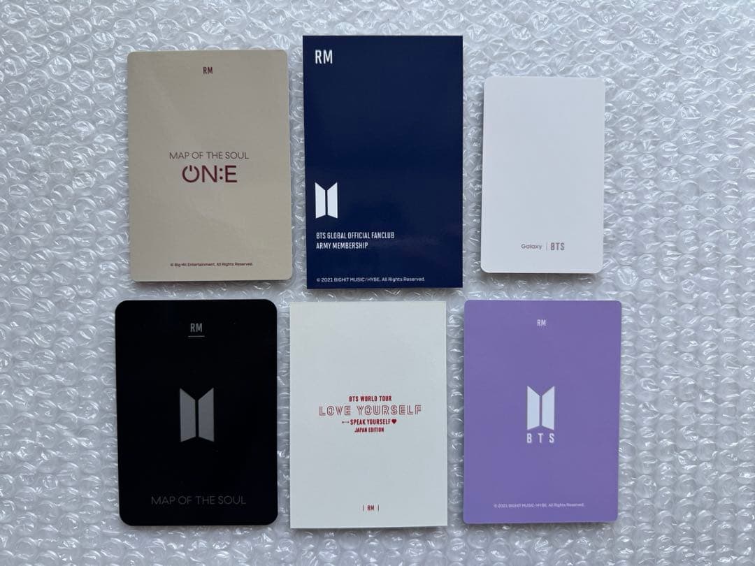 BTS トレカ まとめ売り(7人✖️6セット)