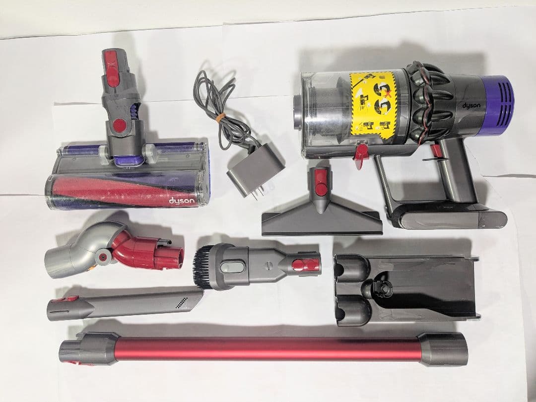 【60分稼働】ダイソン掃除機V10 SV12 フルセット　③