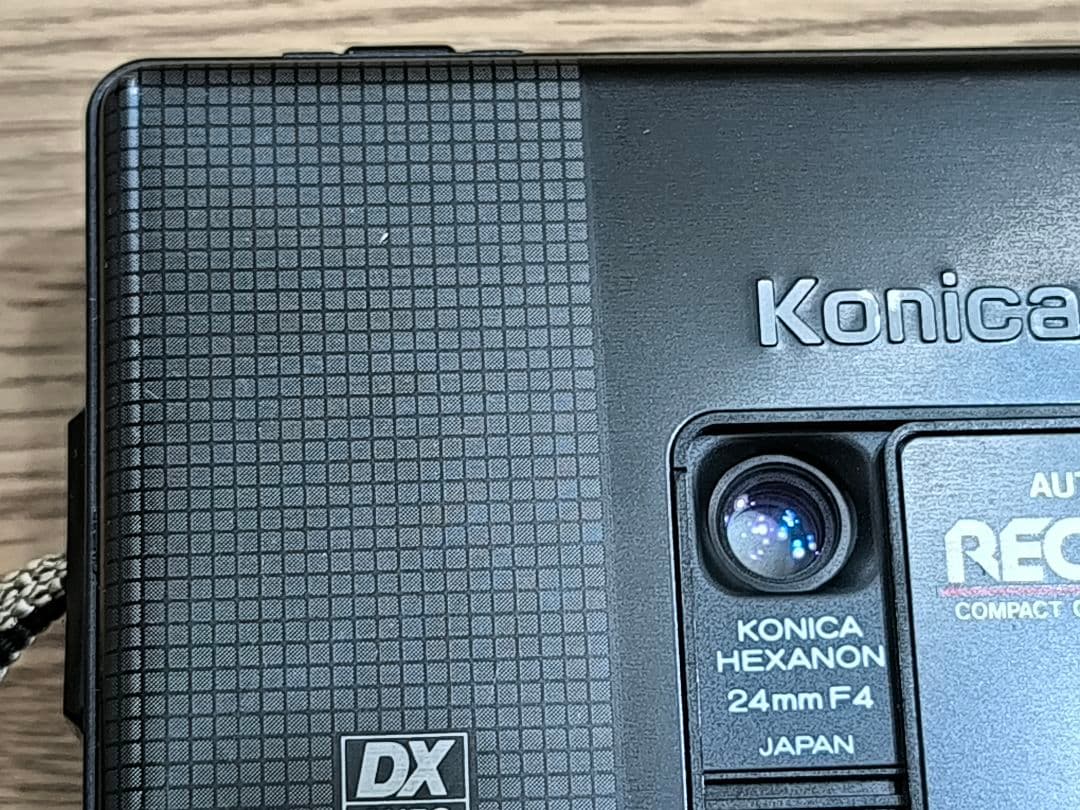 希少☆KONICA/コニカRECORDER ＤＤ24㎜F4ソフトケース純正外箱付