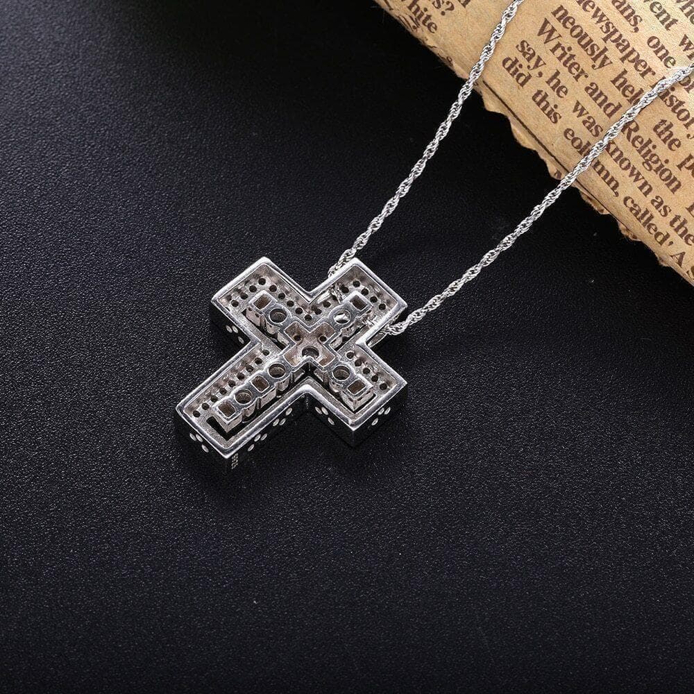 クロスネックレスシルバー 50cm※DAMIANI ダミアーニ ベルエポック風