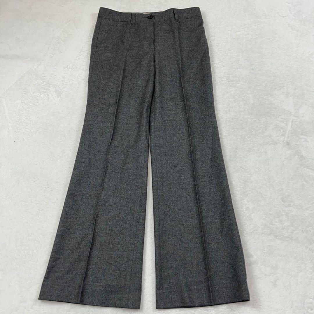 J830 美品 M セオリーリュクス スーツ上下 グレー レディース