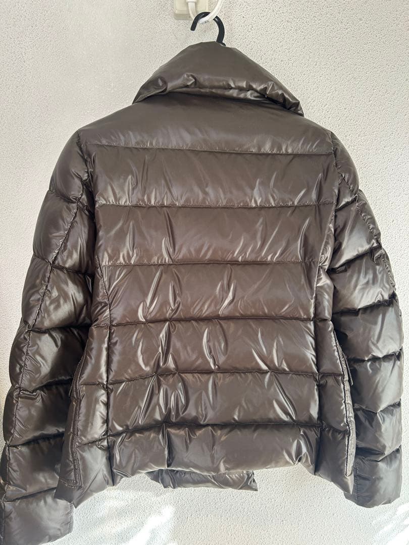 Moncler ダークブラウン ダウンジャケット　サイズ0