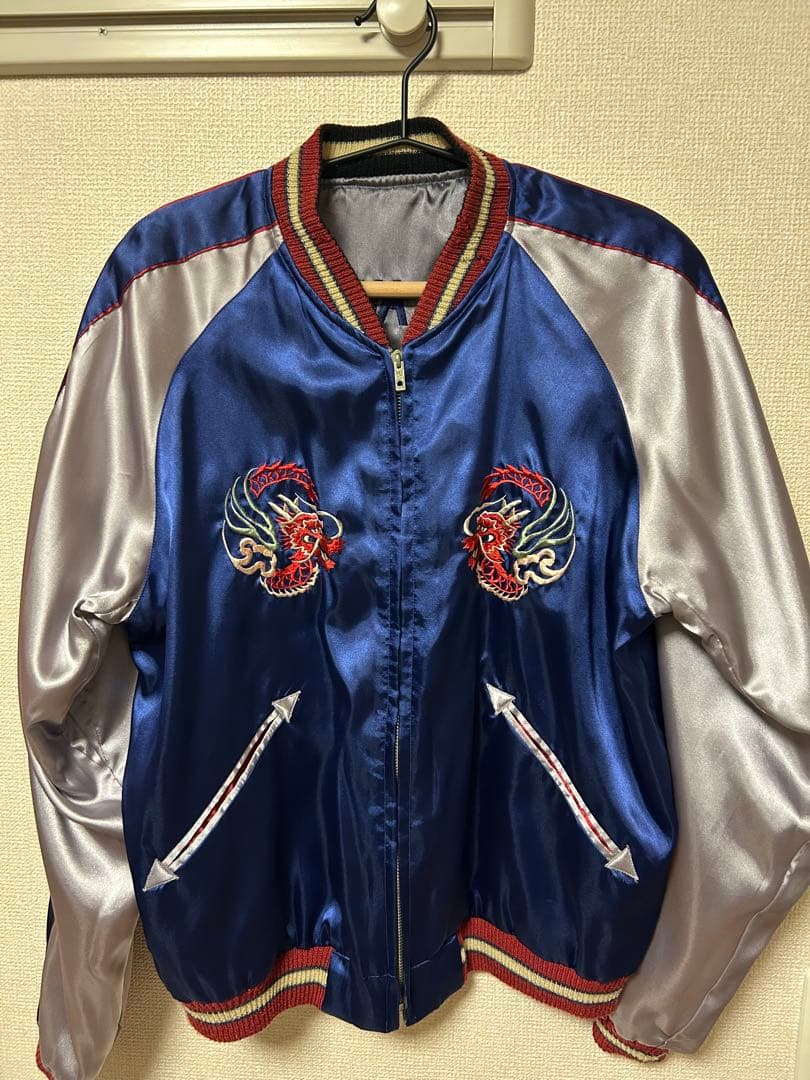 う*ら様 テーラー東洋 虎刺繍 龍刺繍 リバーシブル スカジャン