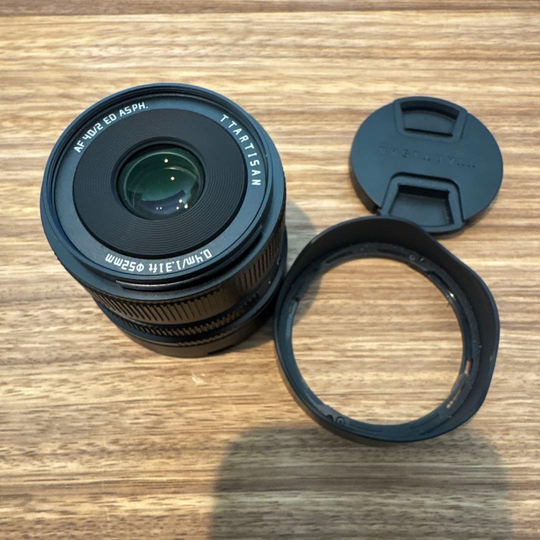 Ttartisan 40mm f2 af Lマウント