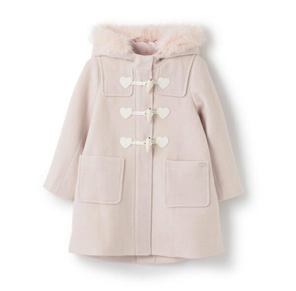 メゾピアノ 24AW フェイクファーダッフルコート