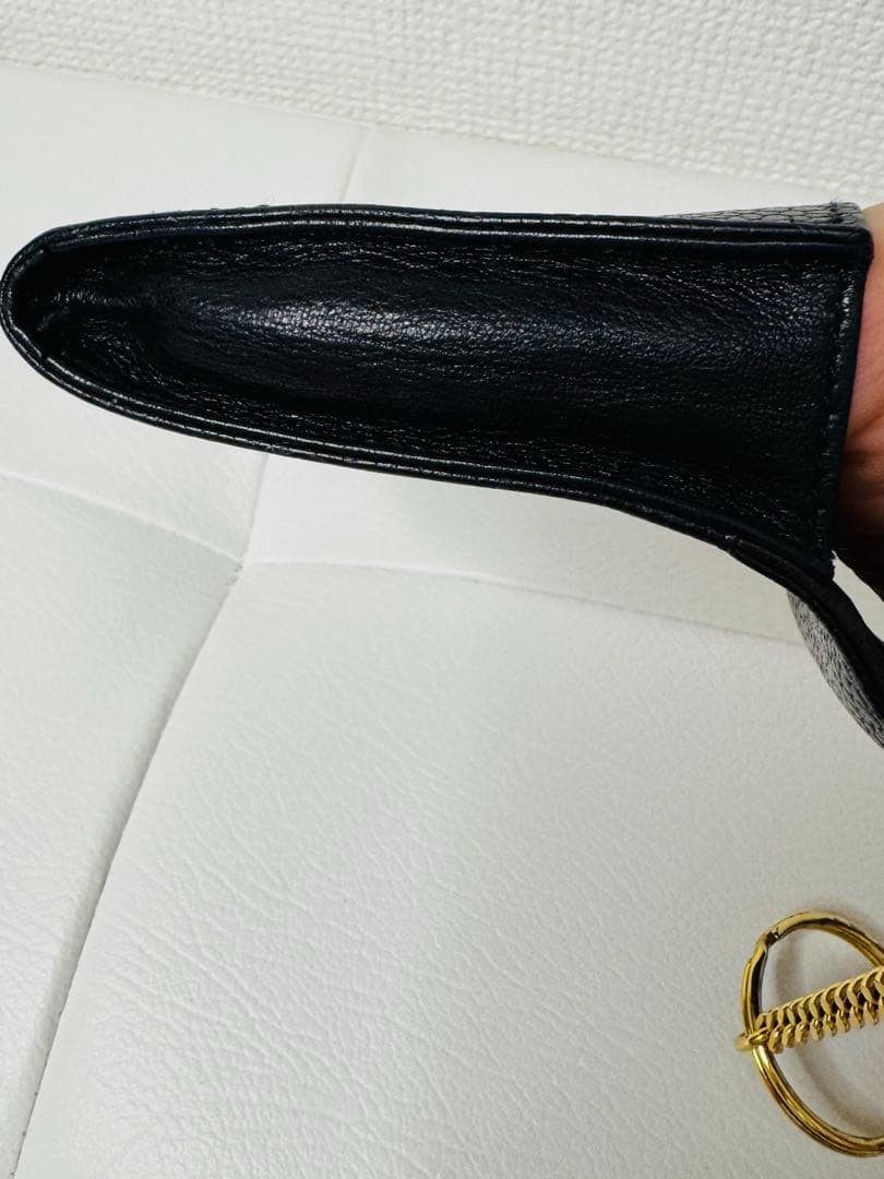 【値下げ希少】CHANEL シャネルキャビア スキン キーチェーン ケース