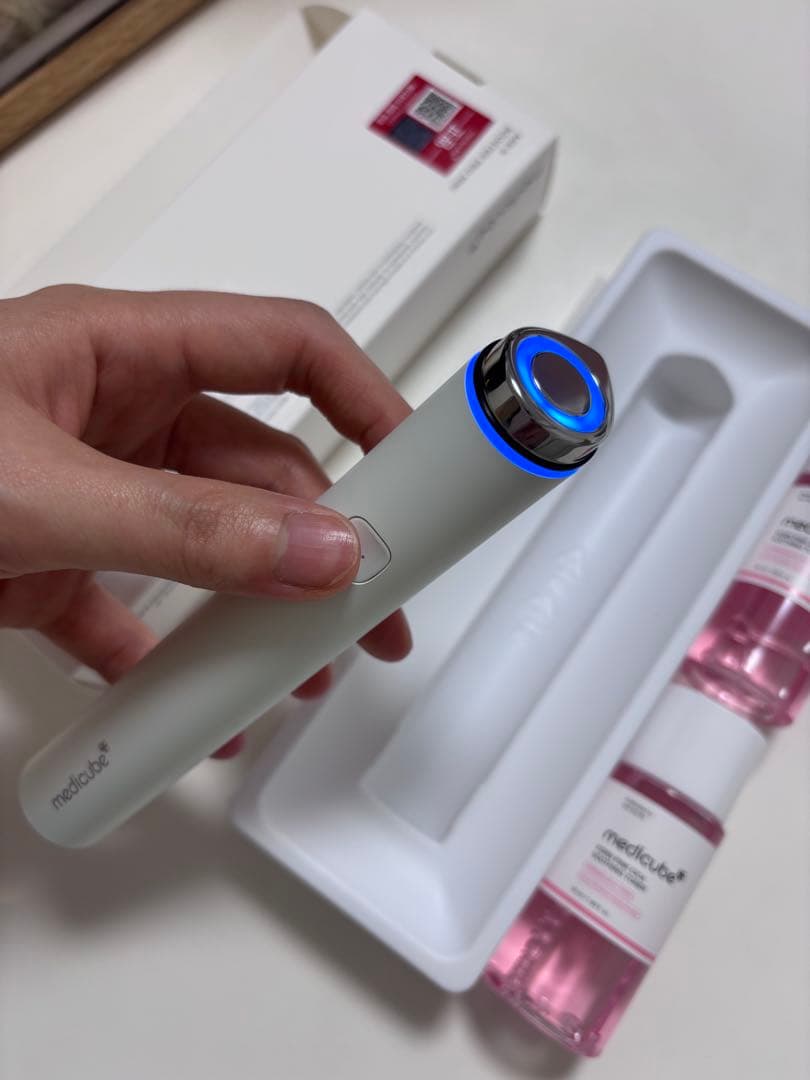 メディキューブ　ブースタープロミニ　ホワイト【ピンクトナー2本付】