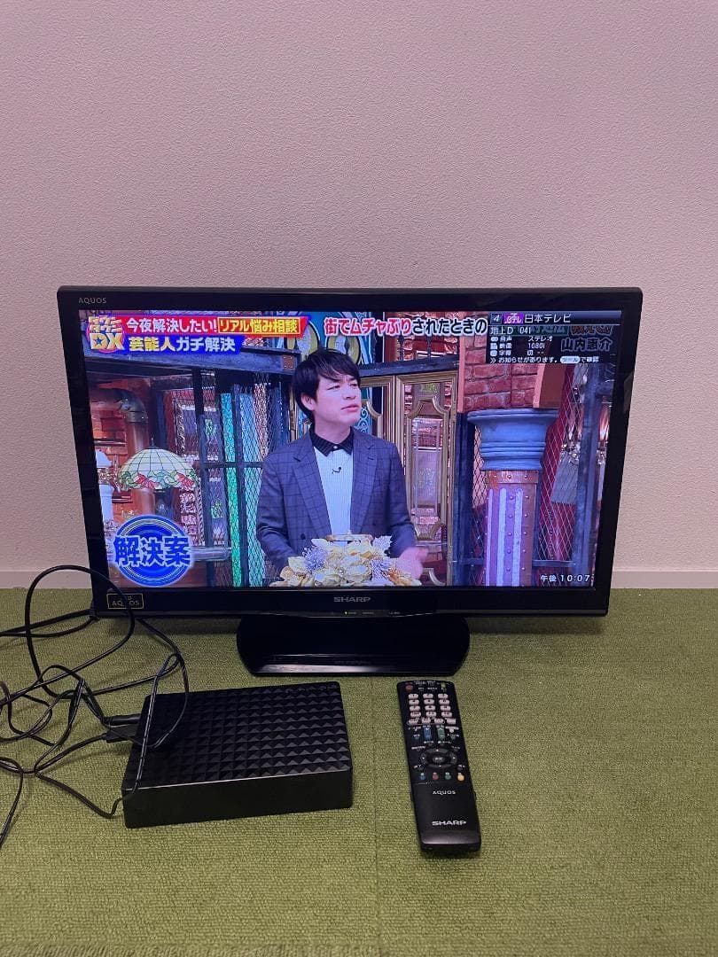 シャープ HDD 4TB付き 液晶テレビ 24V型 ハイビジョン