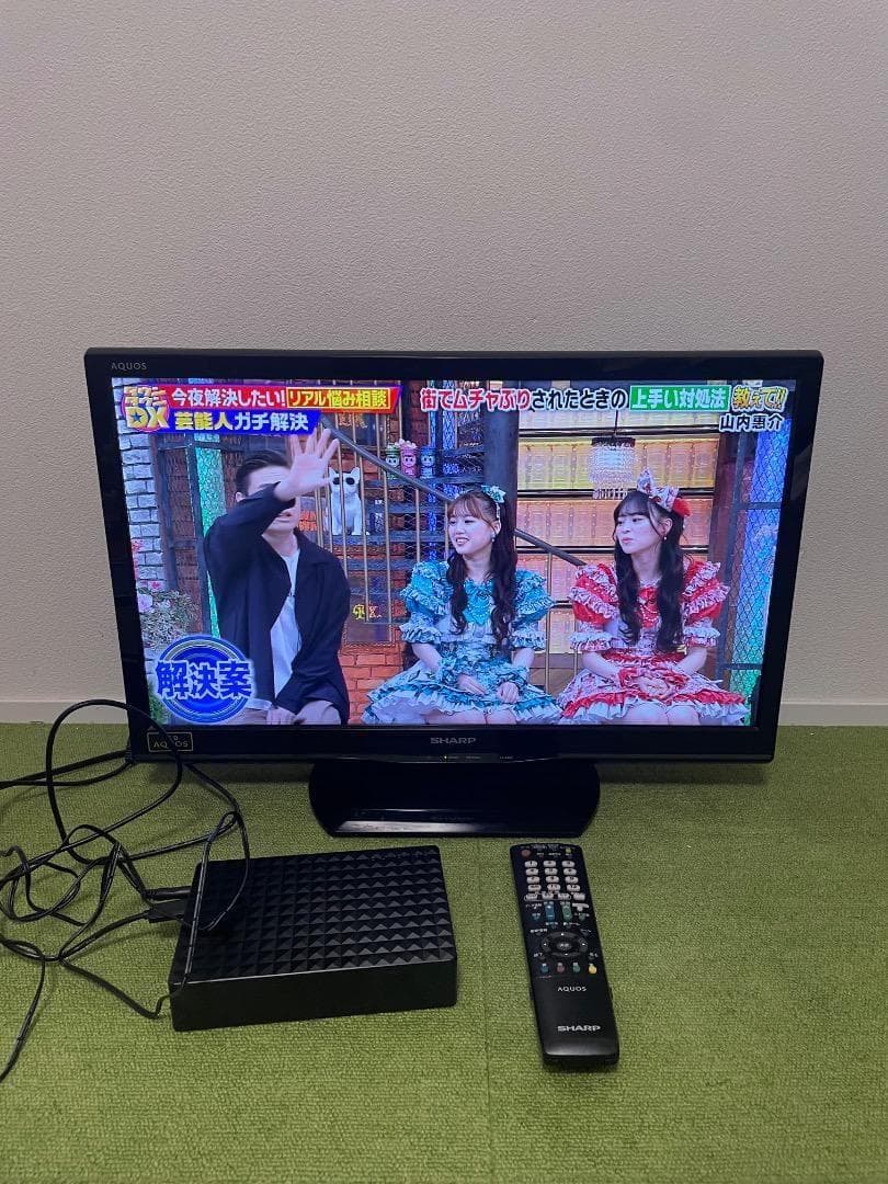 シャープ HDD 4TB付き 液晶テレビ 24V型 ハイビジョン