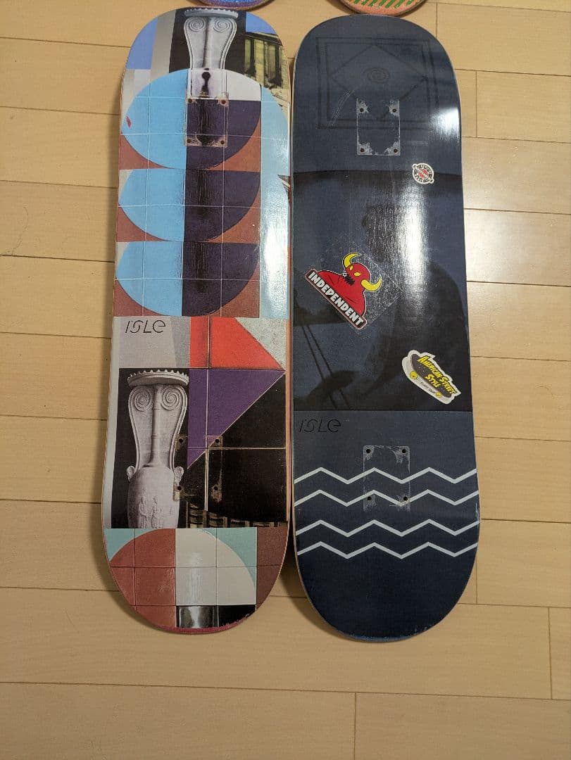 スケートボード　デッキまとめ売り　すべてほぼ未使用に近い