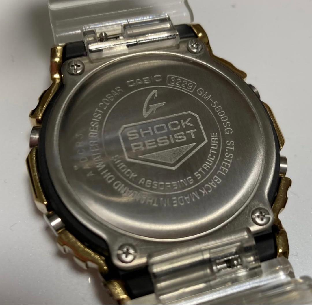 G-SHOCK GM-5600SG ゴールド腕時計