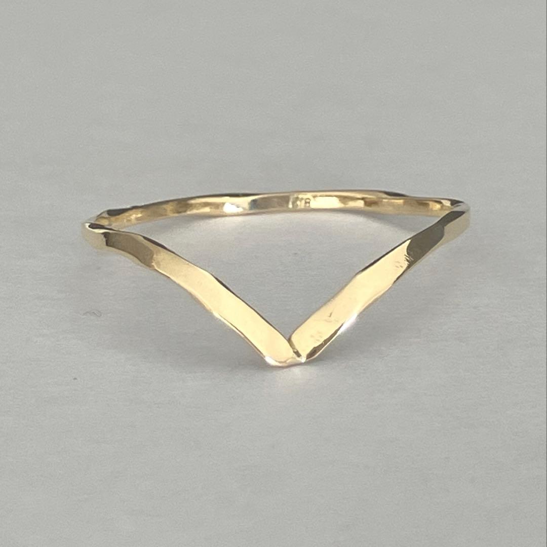 K18 18金　18号　リング　49