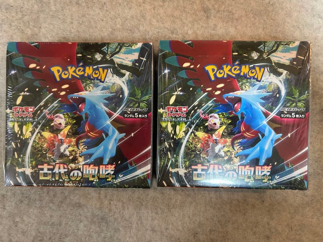 ポケモンカードゲーム スカーレット＆バイオレット 拡張パック 古代の咆哮 BOX
