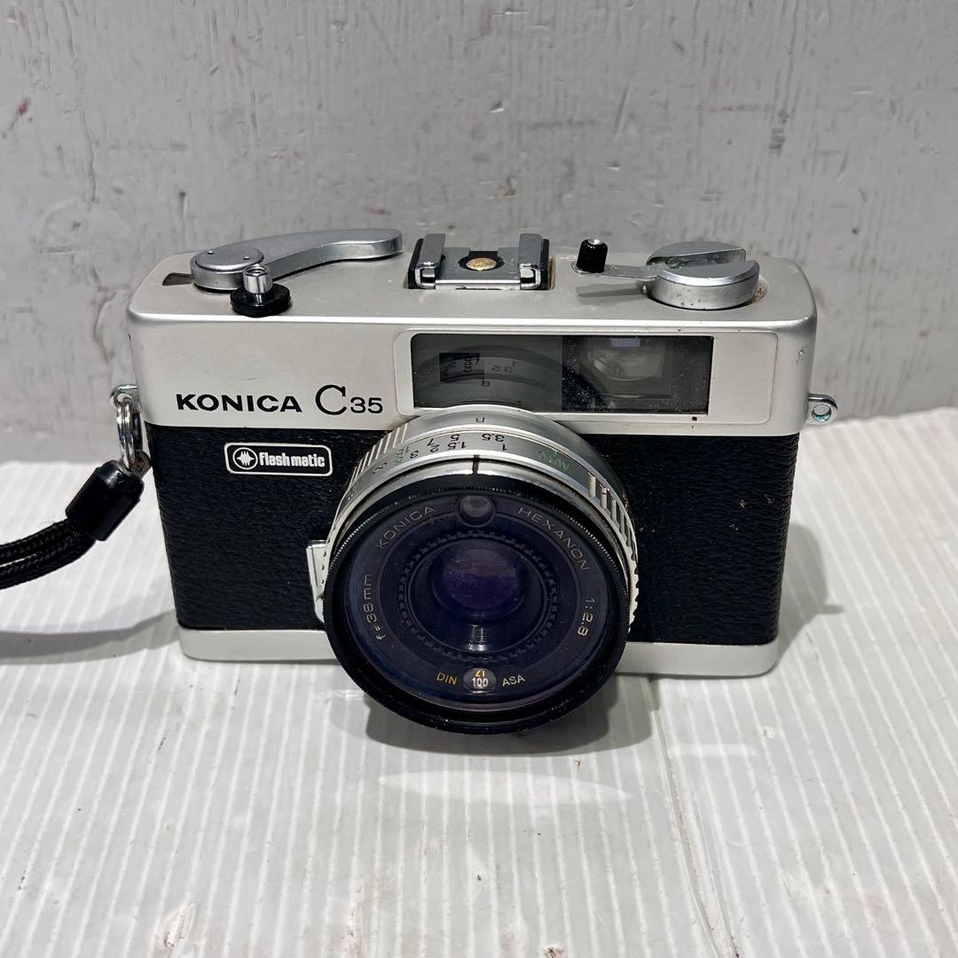 【KONICA/コニカ】フィルムカメラ　1:2.8 f=38mm 趣味