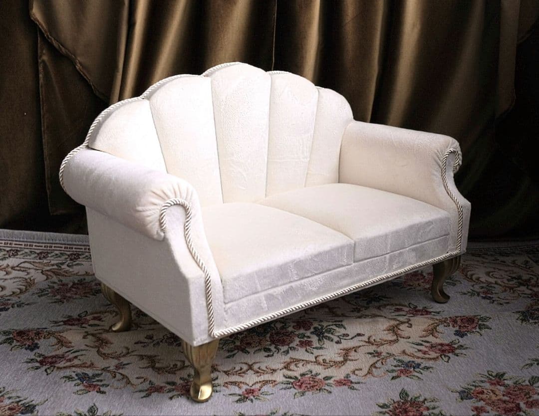 Sora 1/3シェル型ソファ2人用