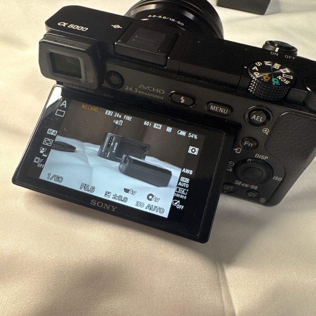a6000 本体&バッテリー　SONY E PZ16-50F3.5-5.6OSS