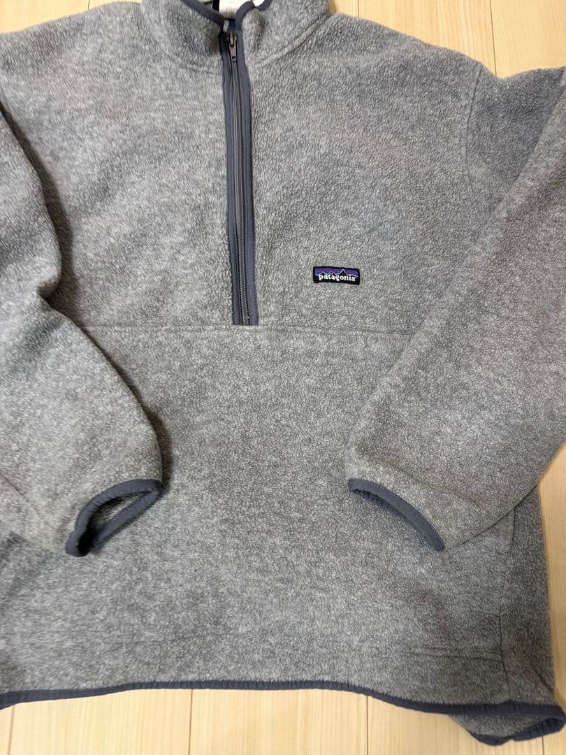 patagoniaパタゴニア　フリース　Lハーフジップ太アーム