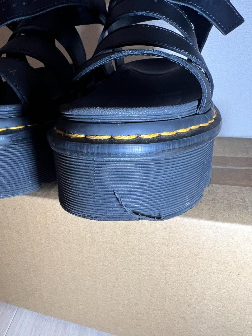 Dr. Martens ストラップサンダル 厚底 レディース UK4 23cm