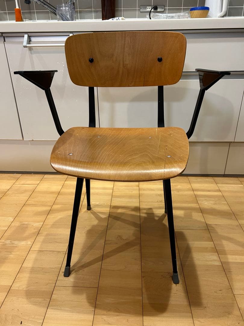 スクールチェア　アームチェア　ミッドセンチュリー
