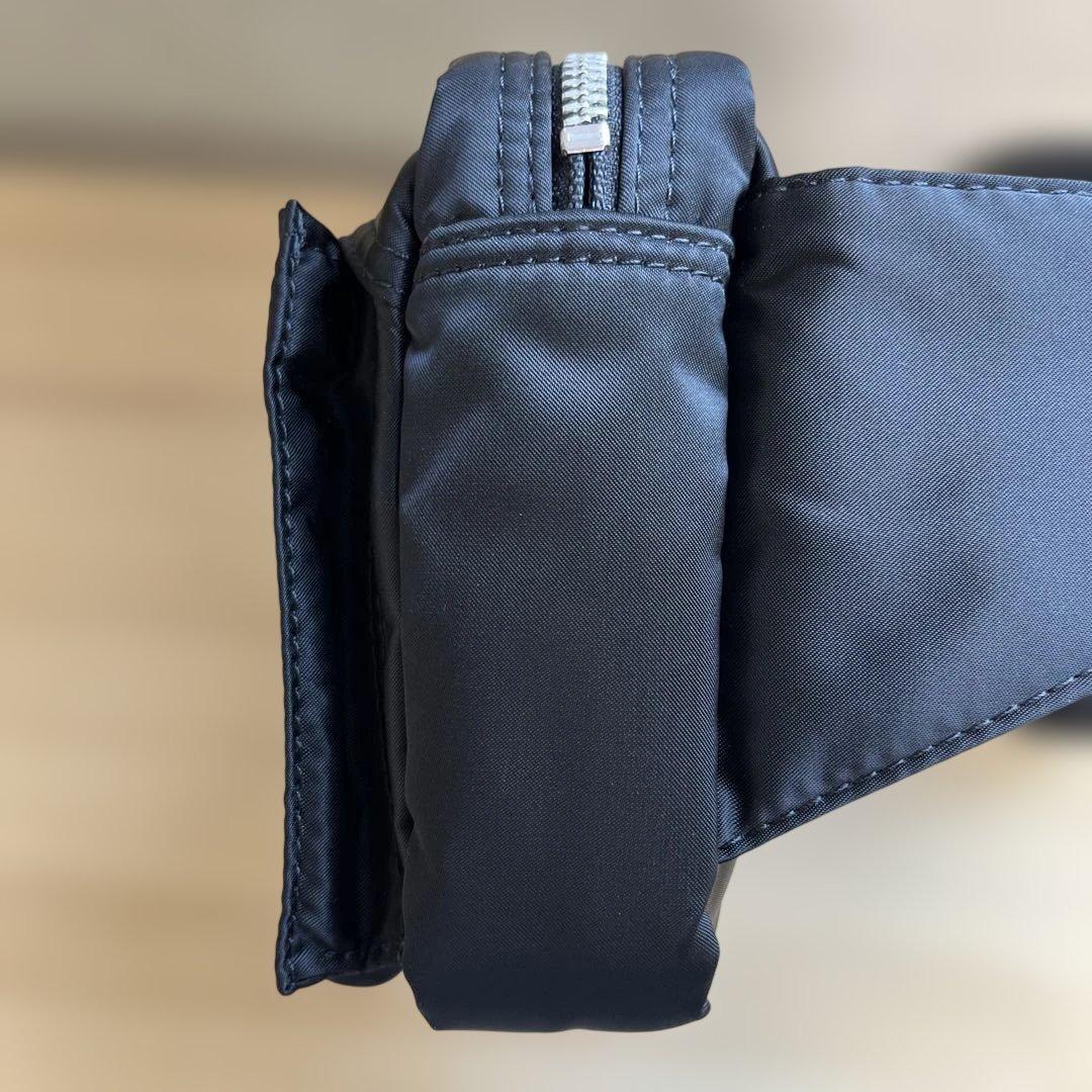 【PORTER】ポーター　タンカー　ボディバッグ　　　ブラック 巾着袋付き