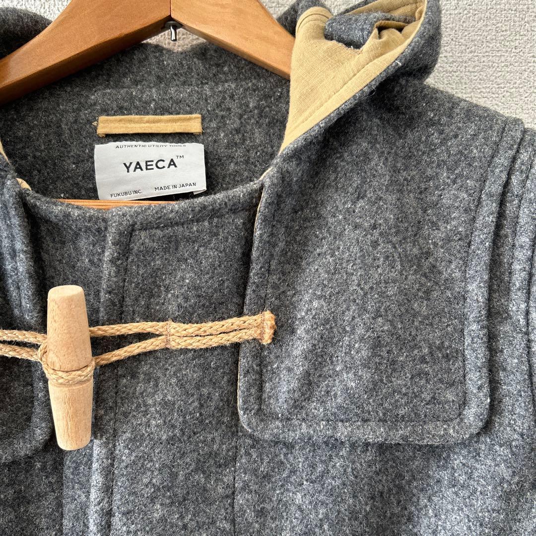 【美品】YAECA ウールリネンダッフルコート　Mサイズ