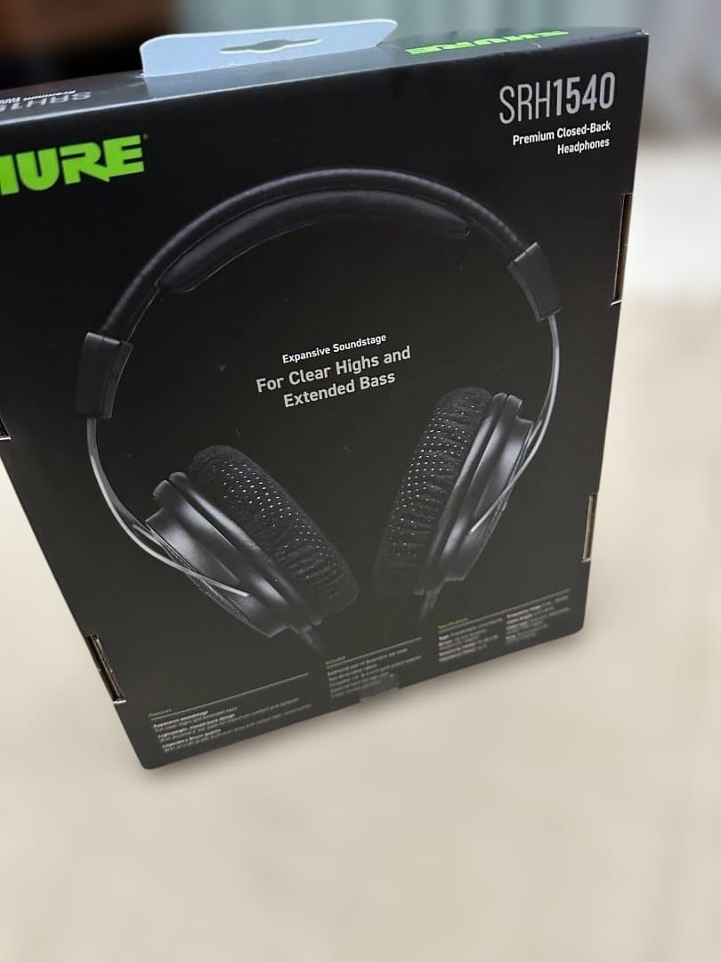 プロフェッショナルヘッドホンSHURE/SRH 1540