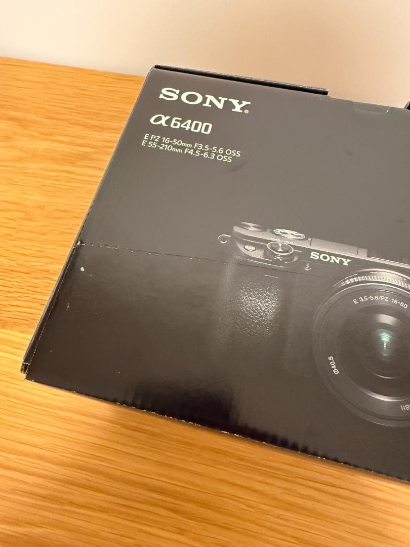 【美品・付属品完備】SONY α6400 ダブルズームレンズキット