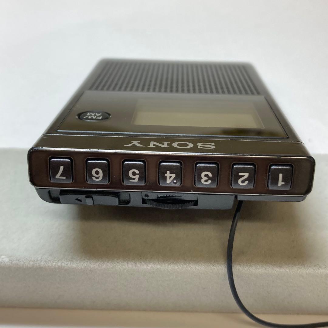 SONY ポケットラジオ FM/AMラジオ SRF-R356