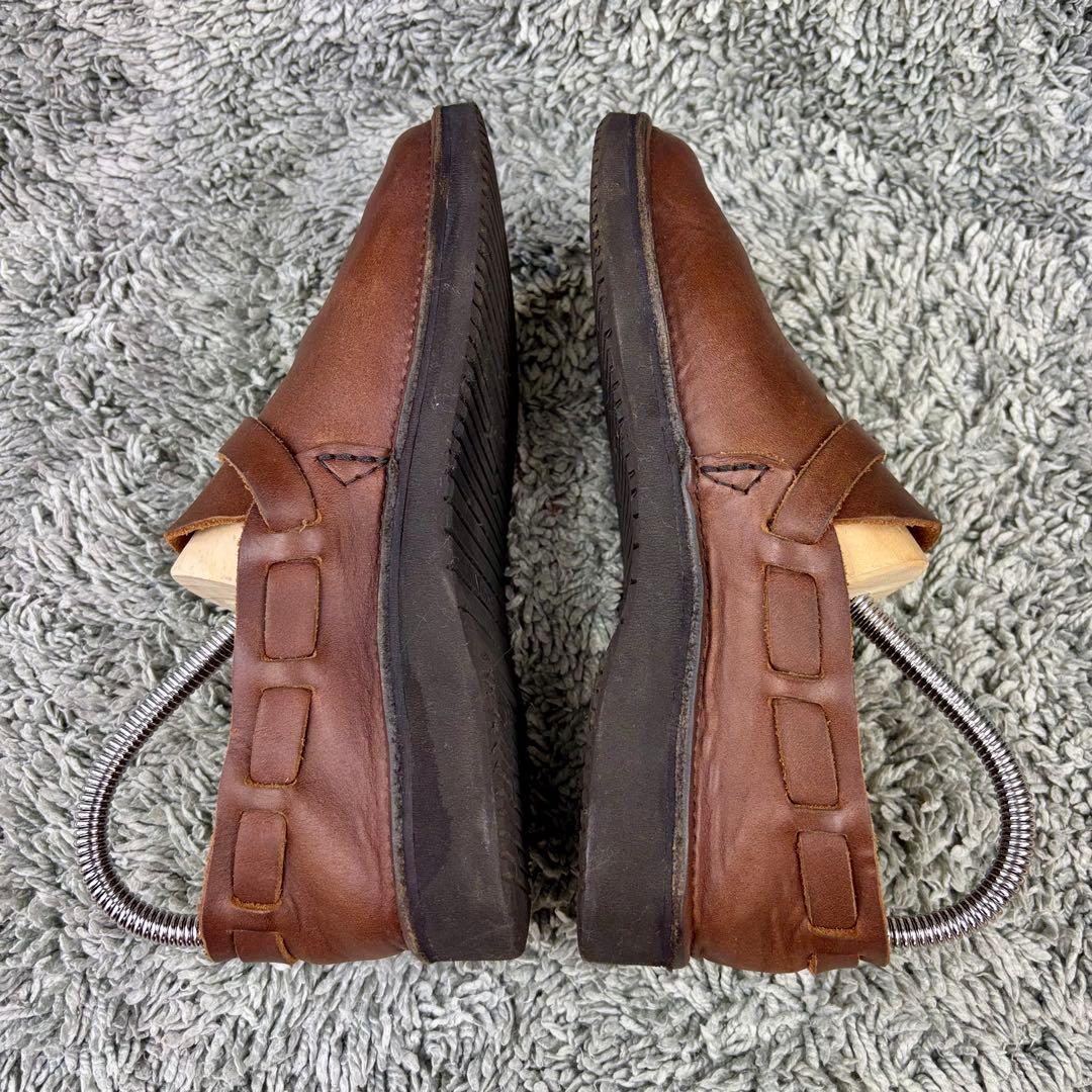 美品✨サイズ7オーロラシューズ ミドルイングリッシュ ブラウン 24cm