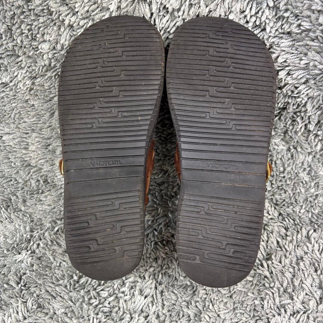 美品✨サイズ7オーロラシューズ ミドルイングリッシュ ブラウン 24cm