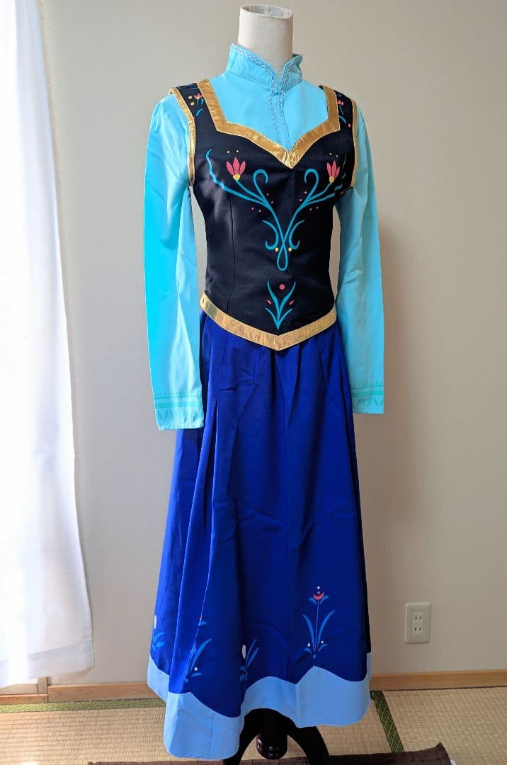 アナ雪 コスプレ衣装　雪山アナ　Dハロ　仮装