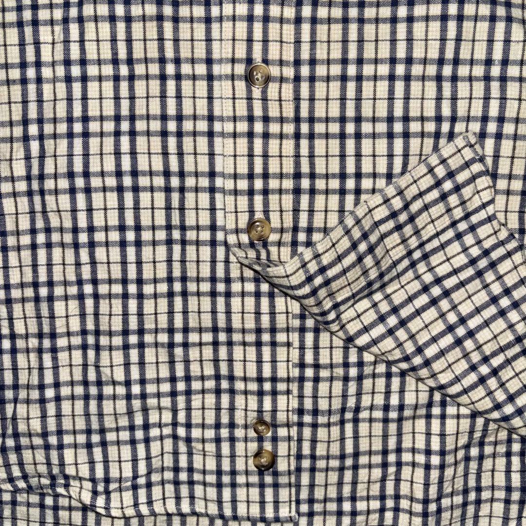 よっしー 90s 紺タグ old stussy ギンガムチェックシャツ