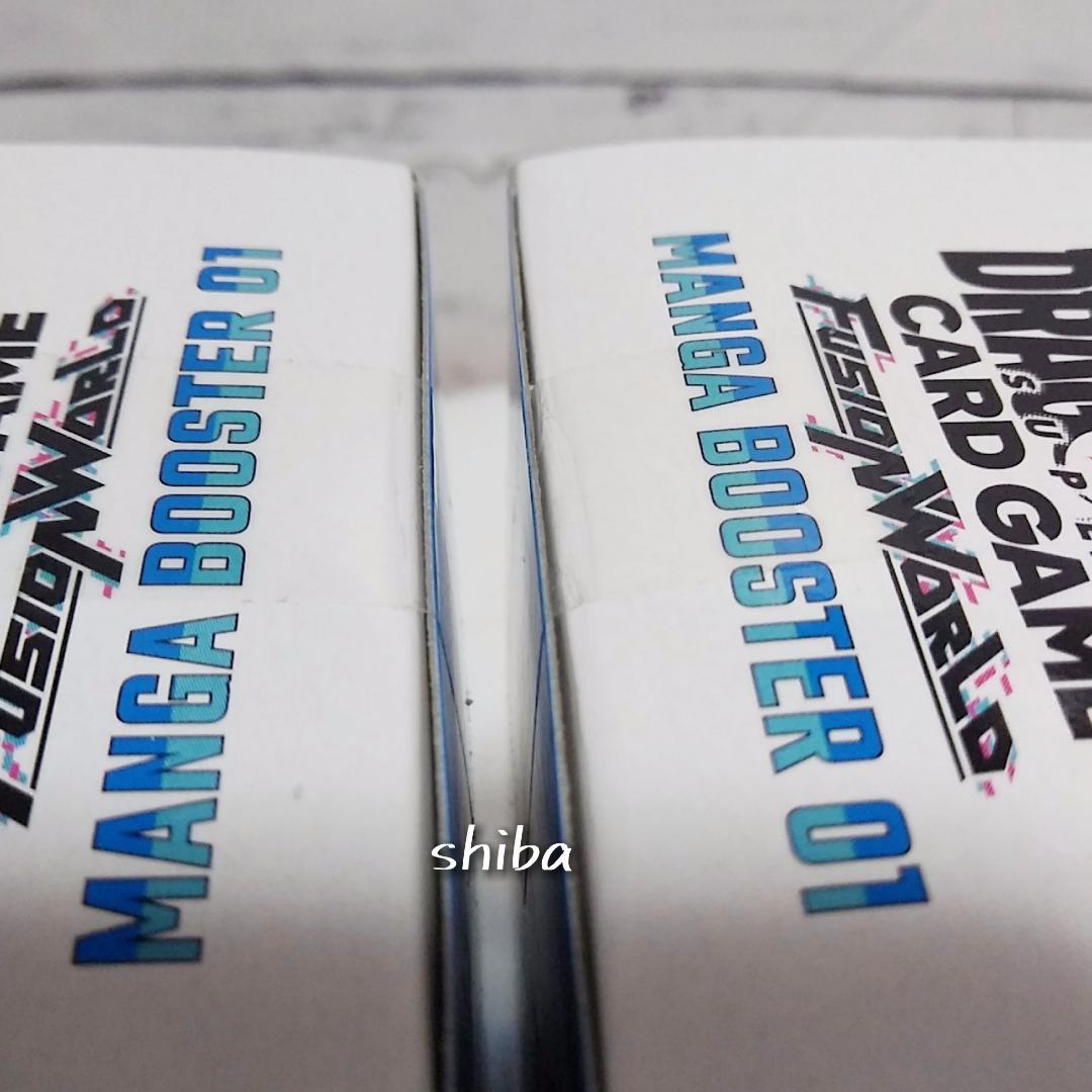 未開封　ドラゴンボール　マンガブースター01　2BOX