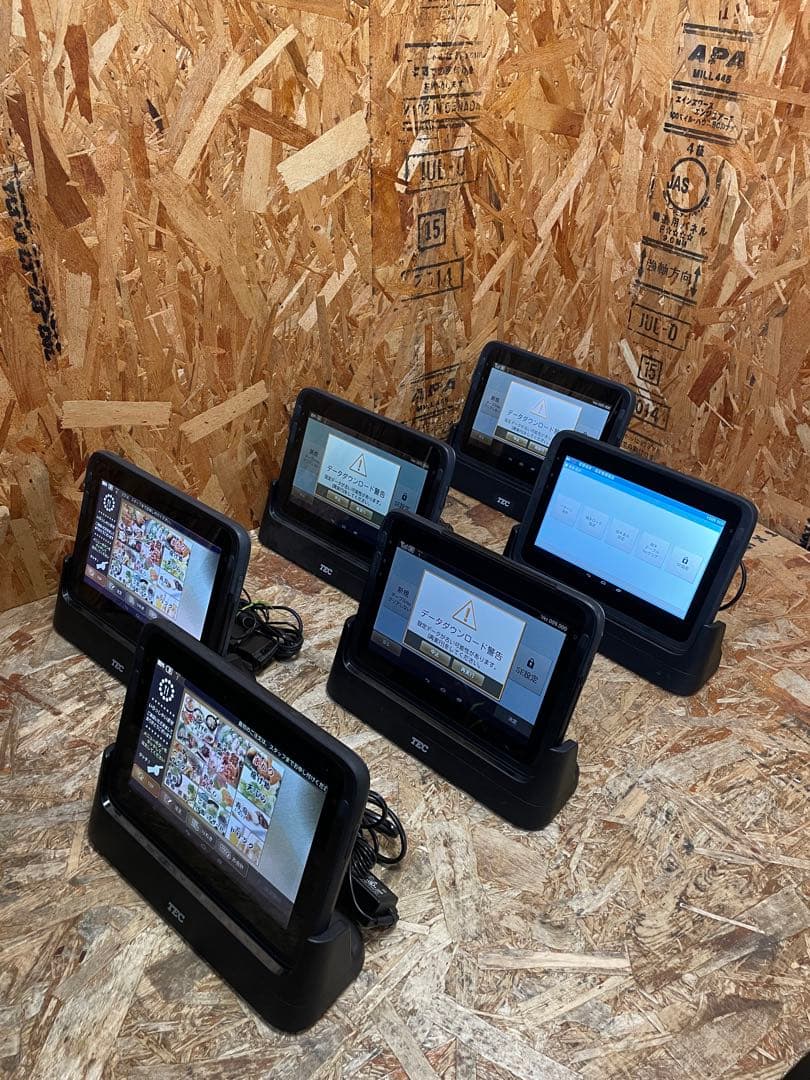 C(7206) 東芝テック デンモク TBLJD-200-01R 6個 店舗用