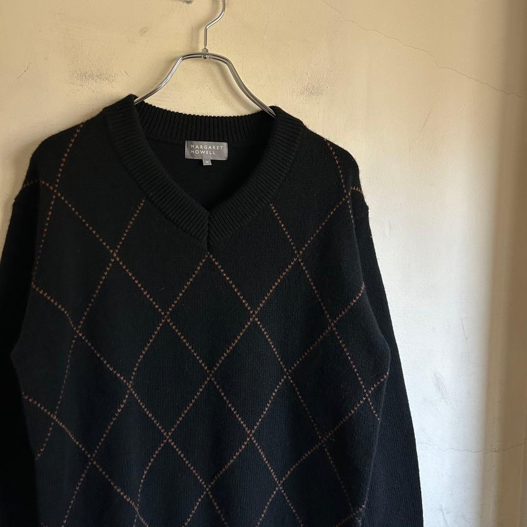 トップス 24AW MARGARET HOWELL WOOL CASHMERE SILK