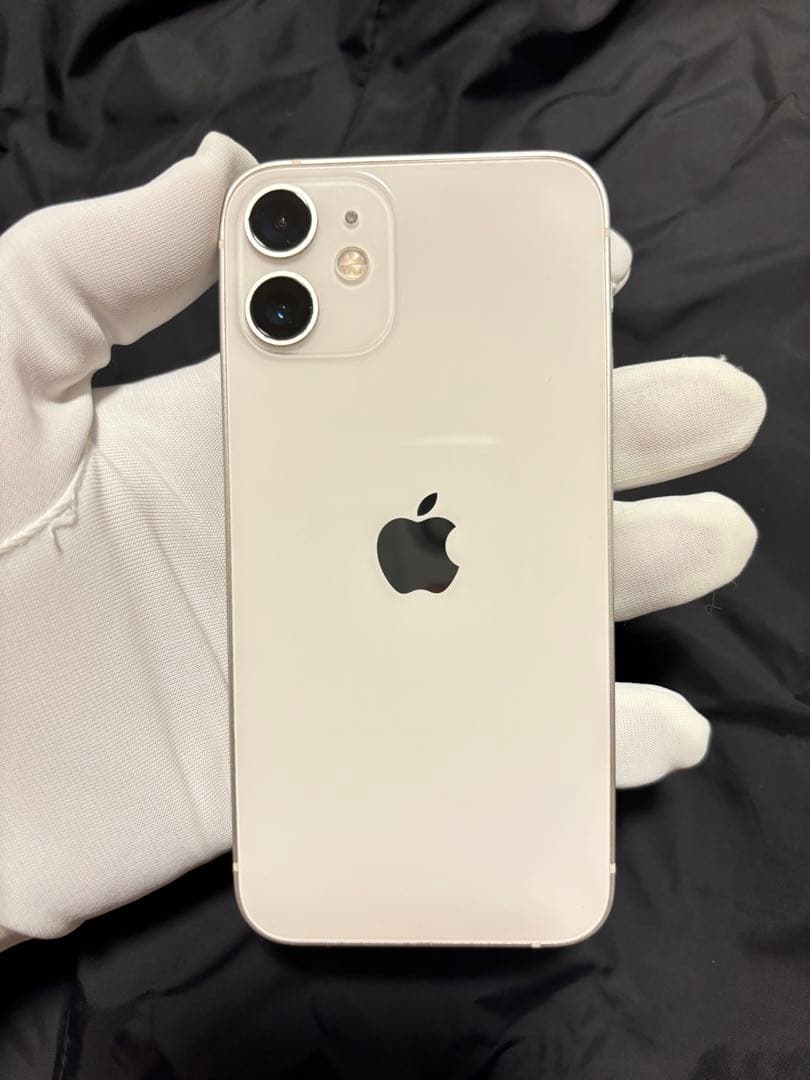 【美品】iPhone12 mini 256GB ホワイト SIM フリー