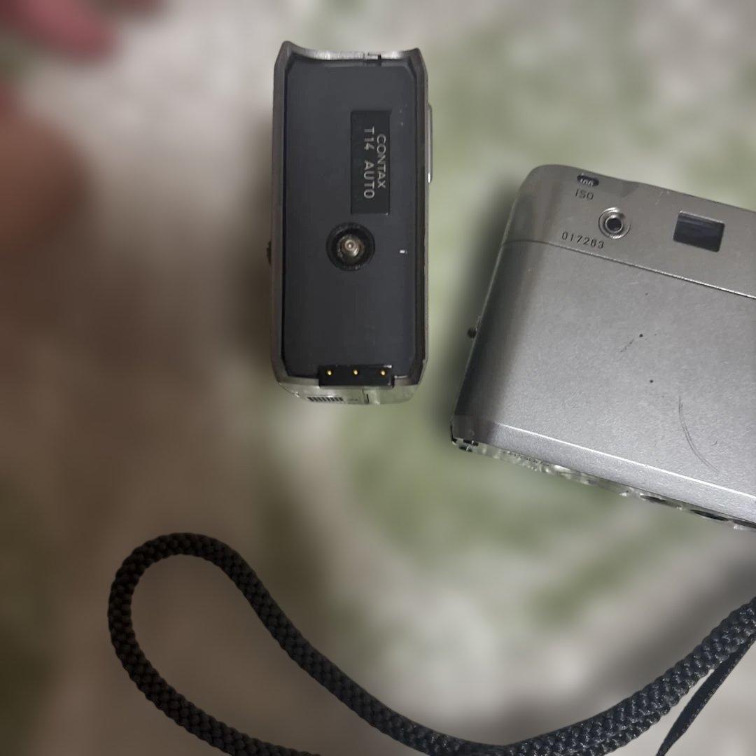 稀少品CONTAX T 初代 +T14ストロボ付き コンタックス