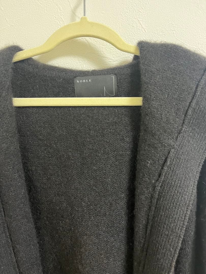 NOBLE YAKフーディーカーディガン