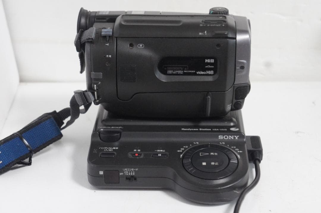 【動作品】CCD-TR11 SONY Hi8ビデオカメラ　8mm 　908