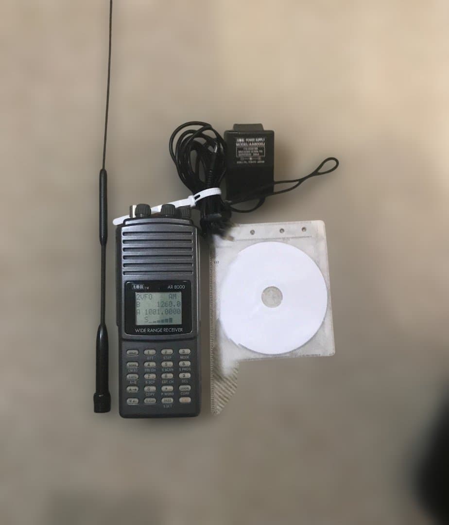 AOR AR 8000 ワイドバンド受信機