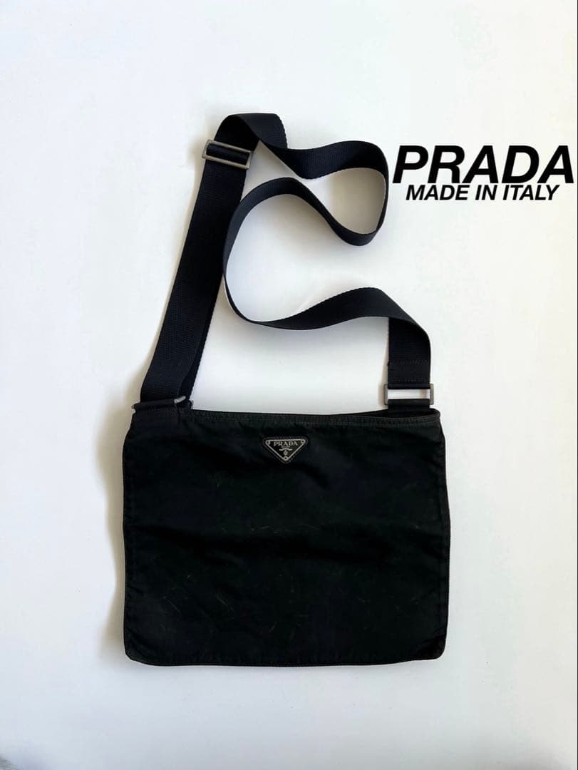 バッグ PRADA NYLON SACOCHE SHOULDER BAG
