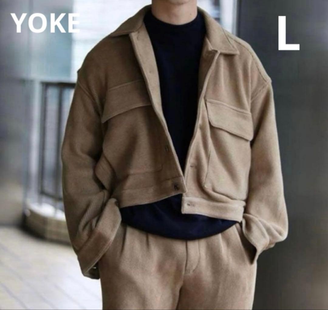 ジャケット・アウター 19AW YOKE KNIT CORDUROY SHORT BLOUSON