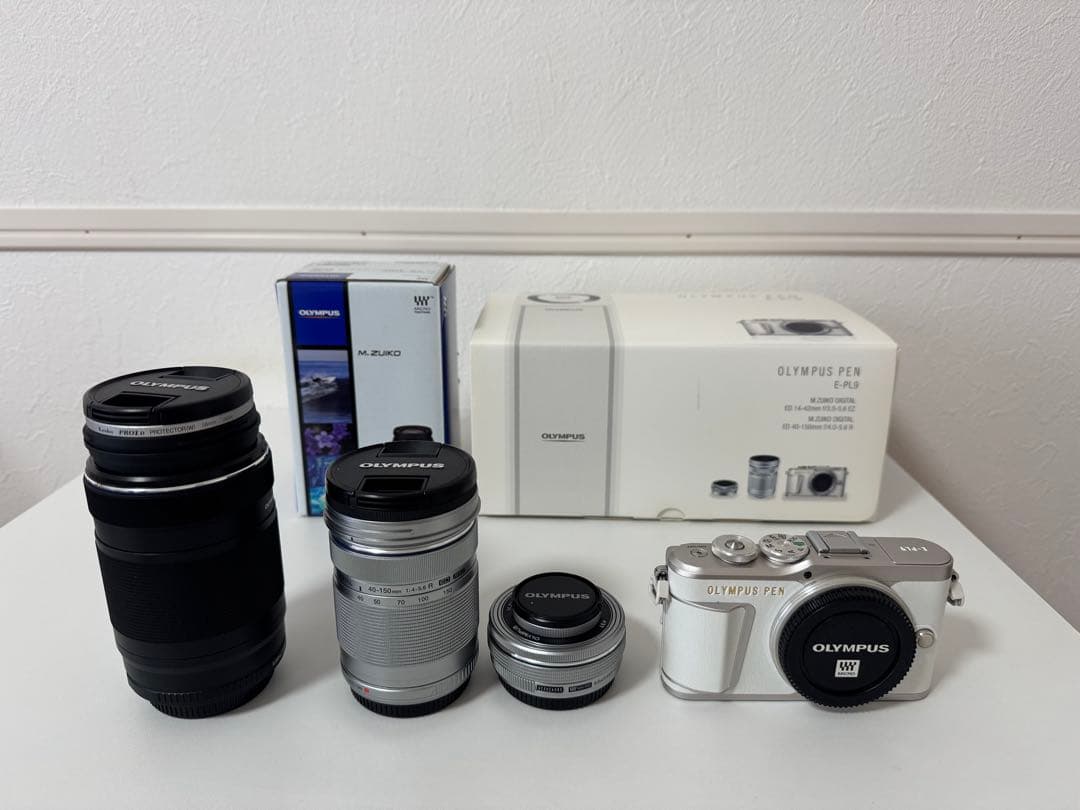 OLYMPUS E-PL9 Wズームキット　ホワイト