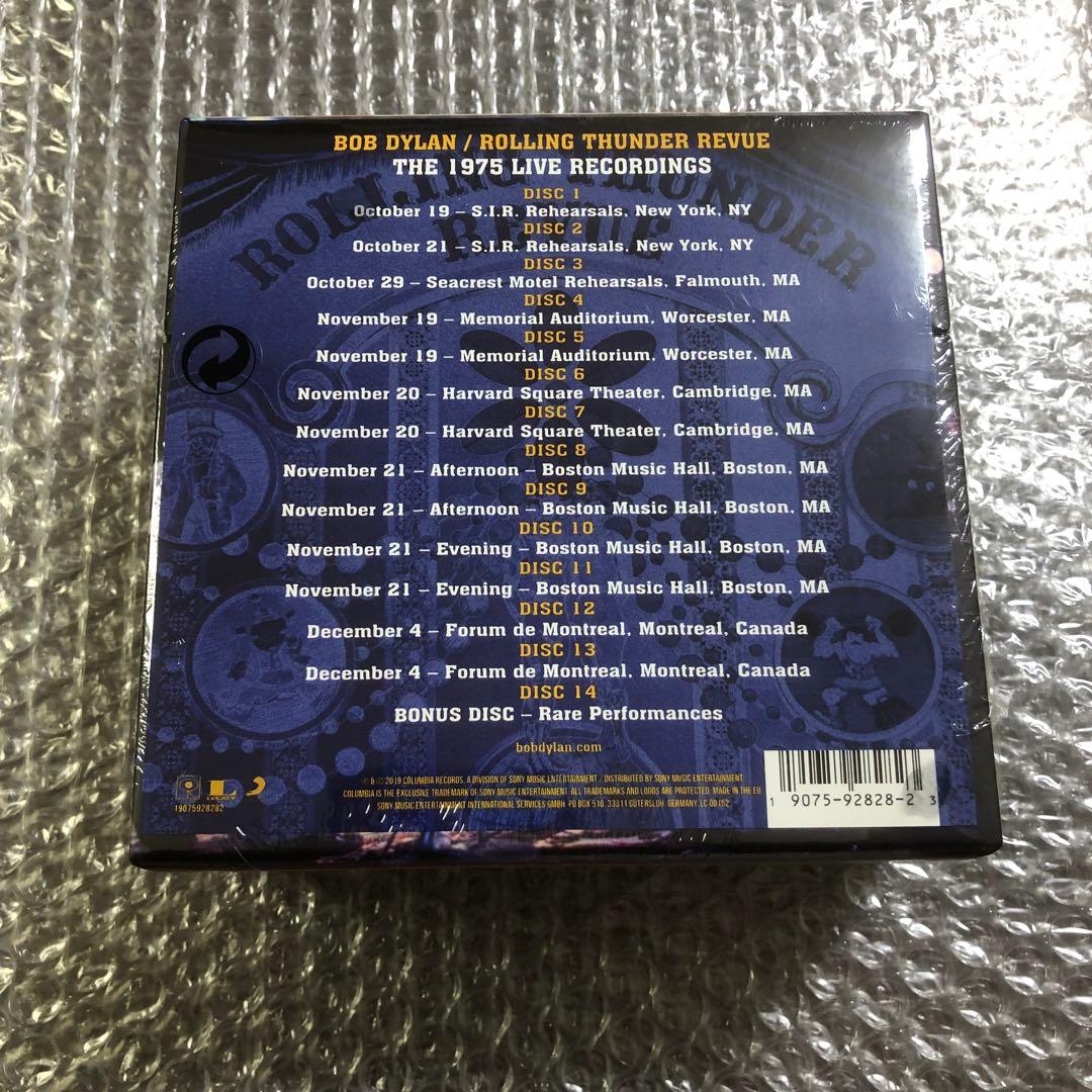 ローリングサンダーレビュー　ボブディラン14枚組ボックス　輸入盤　未開封