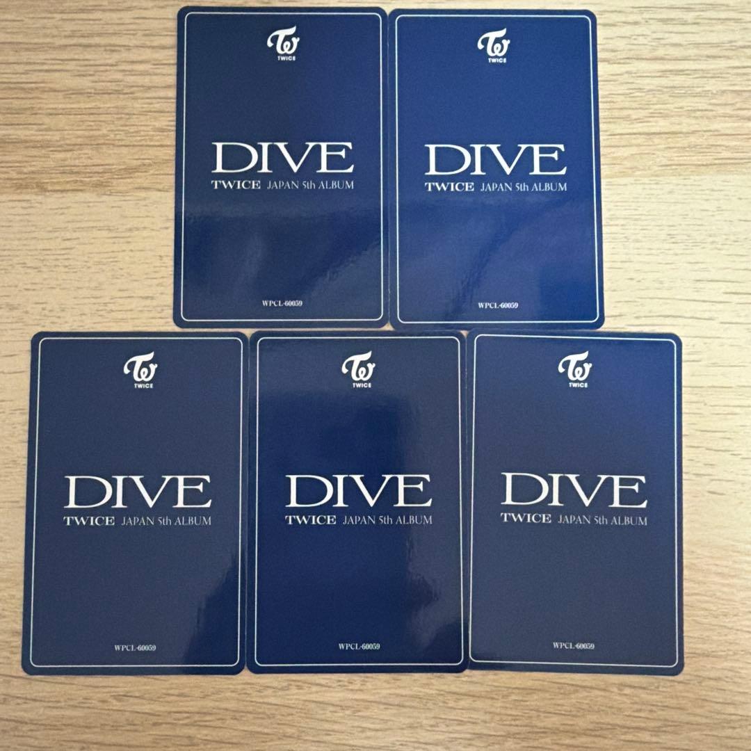 美品　TWICE サナ トレカ DIVE コンプリートセット サナ盤