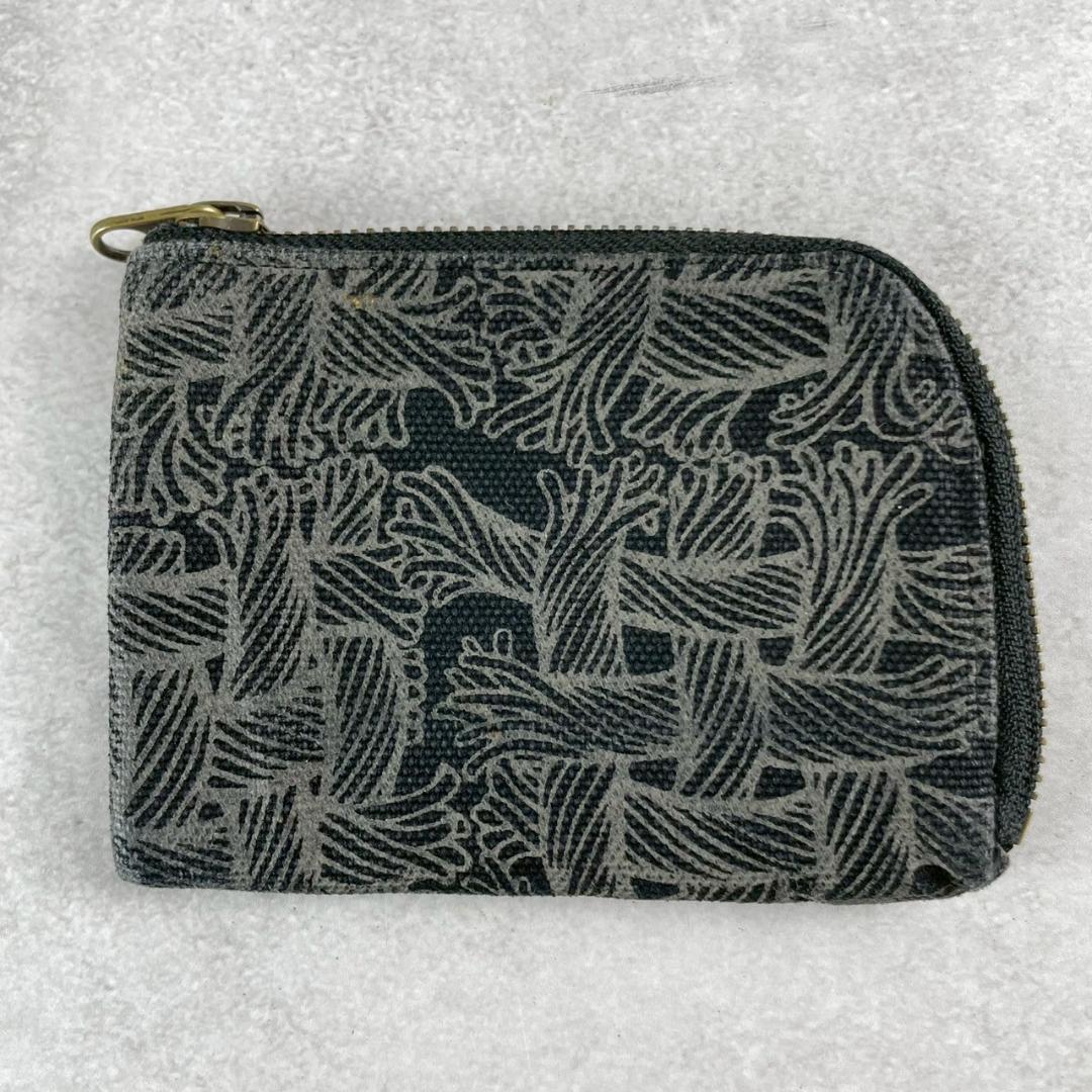 希少✨ネメス ケース メンズ 黒 ビジネス 財布 小銭入れ 総柄