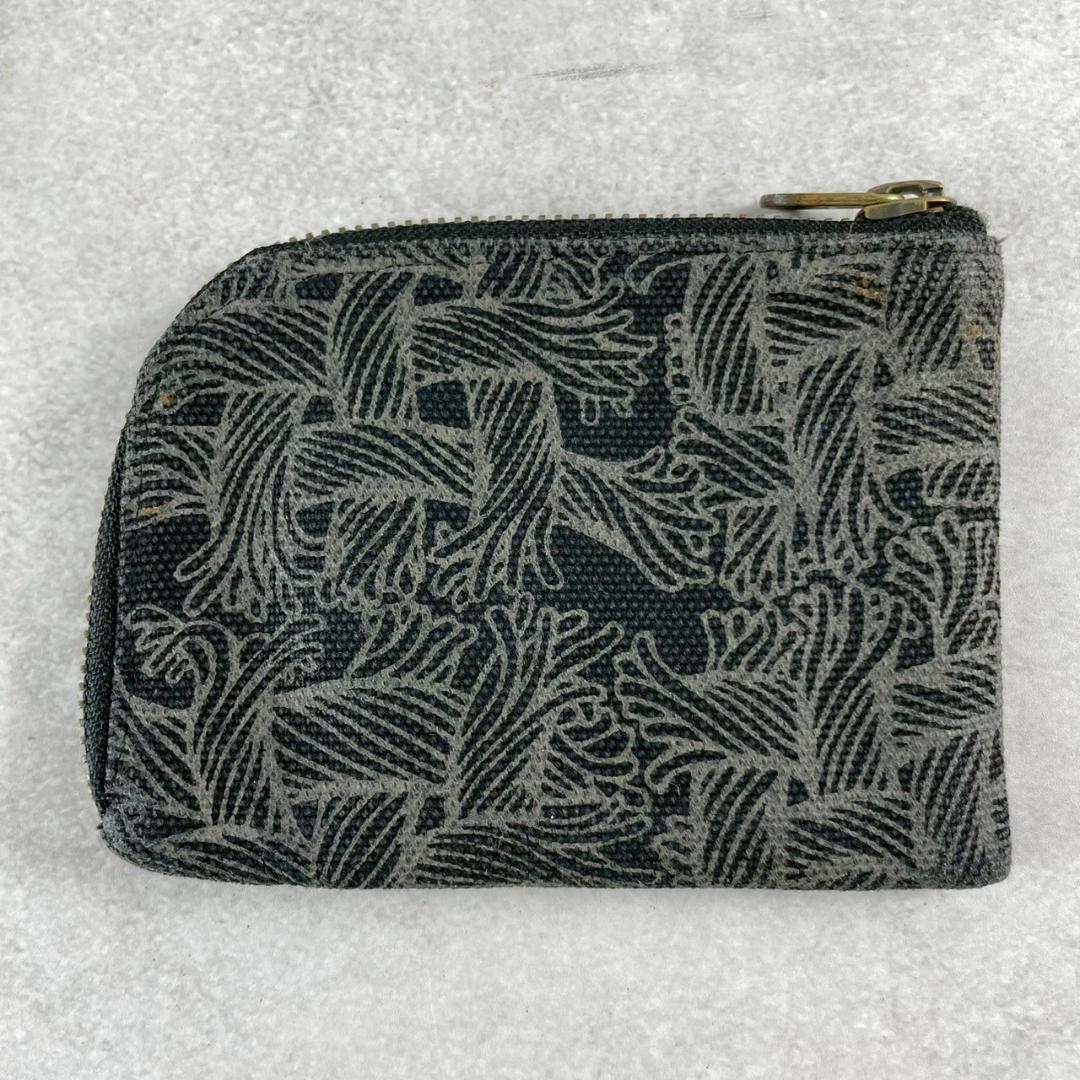 希少✨ネメス ケース メンズ 黒 ビジネス 財布 小銭入れ 総柄