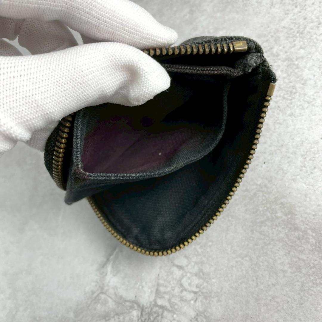 希少✨ネメス ケース メンズ 黒 ビジネス 財布 小銭入れ 総柄