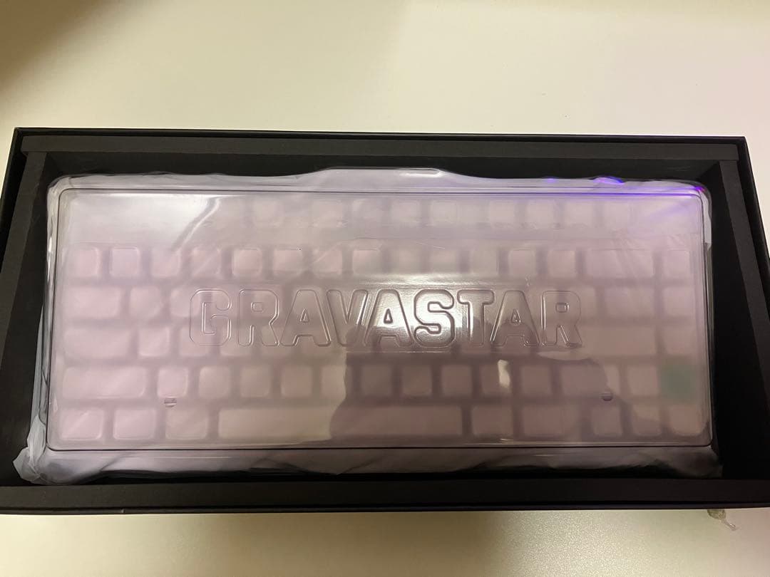 GravaStar Mercury V75 ホワイト ラピトリキーボード