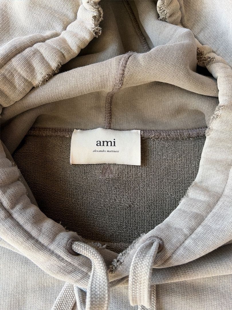 AMI PARIS Fade Out Logo Hoodie アミパリ M相当